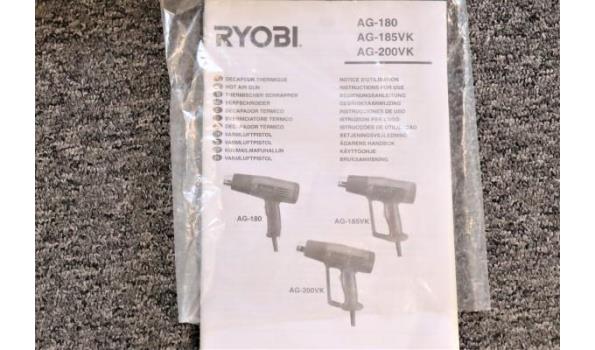 verfschroeier RYOBI  AG 180 vv toebehoren
